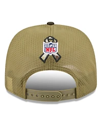 New Era Men's Green San Francisco 49ers 2025 Salute to Service 9SEVENTY Adjustable Hat