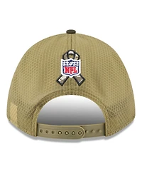 New Era Men's Green Cincinnati Bengals 2025 Salute to Service 9FORTY A-Frame M-Crown Adjustable Hat