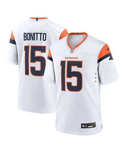 Nike Men's Nik Bonitto White Denver Broncos Game Jersey