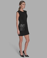 Bcbg Women's Sleeveless Short Dress