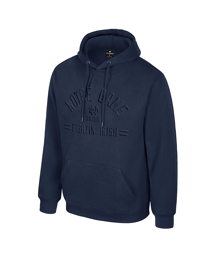 Colosseum Men's Navy Notre Dame Fighting Irish New Member Hoodie