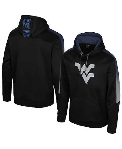 Colosseum Men's Black West Virginia Mountaineers the Gang Blackout Hoodie