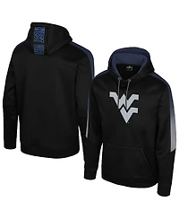 Colosseum Men's Black West Virginia Mountaineers the Gang Blackout Hoodie