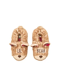 Dearfoams Kids Lil Bear Closed Back Slipper
