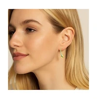 Sophia Teardrop Hook Earrings – Modern Minimalist Design Silver or Gold