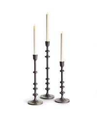 Abacus Taper Holders Set of 3