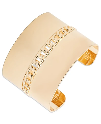 Lauren Ralph Lauren Gold-Tone Statement Cuff Bracelet