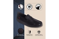 Marc Joseph New York Men's John Street Hands-Free Slip On Technology Penny Loafers