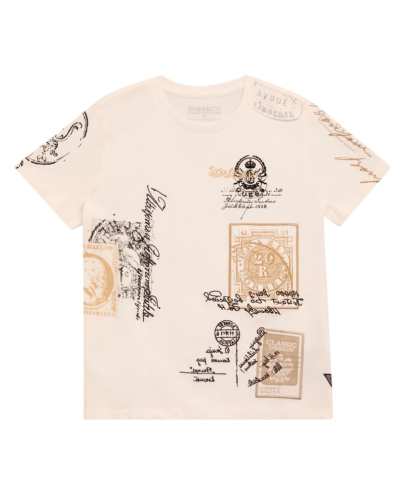 Guess Boys 8-18 Mini Me Short Sleeves T-Shirt