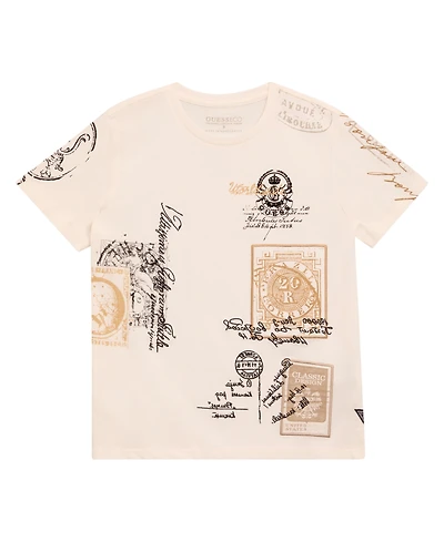 Guess Boys 8-18 Mini Me Short Sleeves T-Shirt