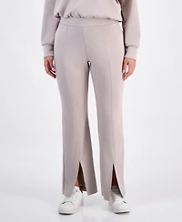 I.n.c. International Concepts Petite Pull-On Flare-Slit-Hem Pants, Macy's Exclusive