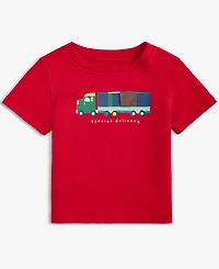 First Impressions Baby Boys Special Delivery Truck Short-Sleeve T-Shirt, Macy's Exclusive