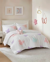 Intelligent Design Rio Textured 4-Pc. Comforter Set, Full/Queen