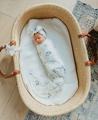 Copper Pearl Baby Arctic Wonde Knit Blanket
