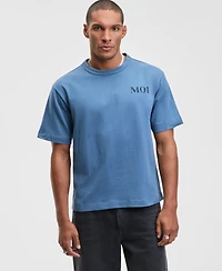 Mode of One Men's Refreshed Relaxed Fit Short-Sleeve Crewneck Graphic T-Shirt, Macy's Exclusive