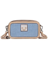 True Religion Horseshoe Plaque Crossbody Camera Bag