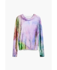 Desigual Women's Watercolor fine sweater