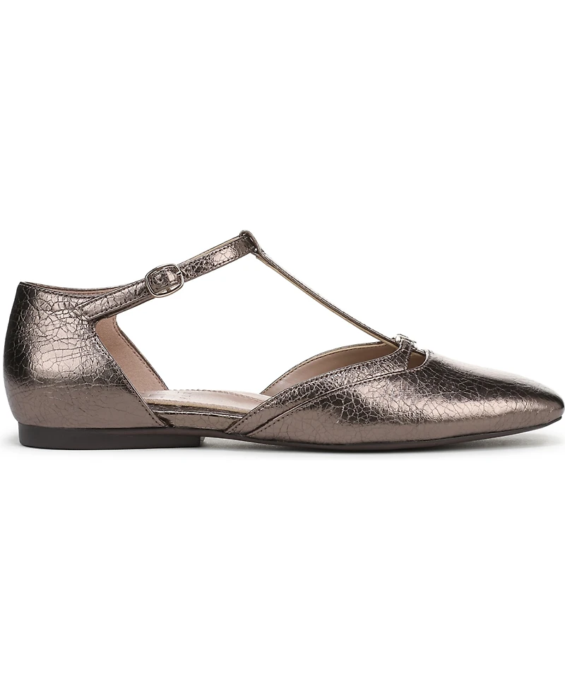 Naturalizer Women's Caresse Mary Jane T-Strap Flats