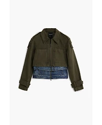 Desigual Women's Combined short parka