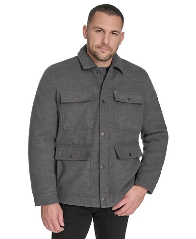Tommy Hilfiger Men's Lay Down Collar Field Jacket