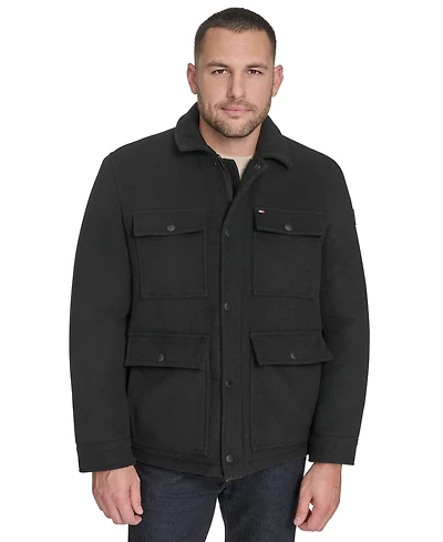Tommy Hilfiger Men's Lay Down Collar Field Jacket