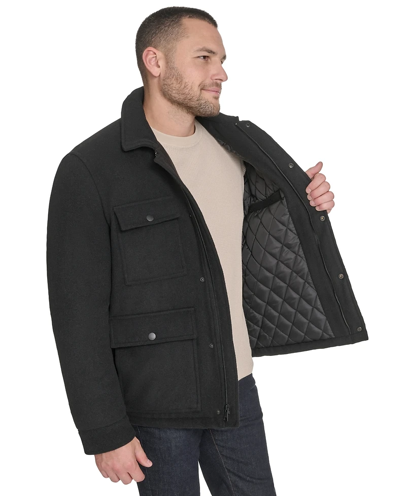 Tommy Hilfiger Men's Lay Down Collar Field Jacket