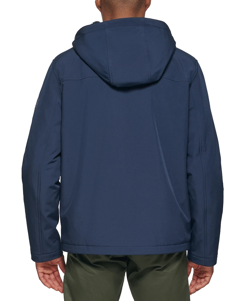 Tommy Hilfiger Men's Softshell Hooded Jacket