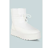 London Rag Pacos High Ankle Chunky Snow Boots Women