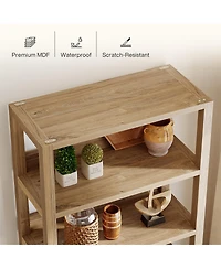 Tribesigns 70.9" Tall Kitchen Pantry with Door, Wooden Storage Cabinet, Freestanding Pantry Organizer