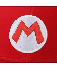 Super Mario Men's Mario Red Cosplay Hat