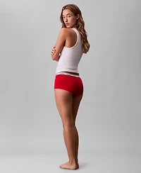 Calvin Klein Women's Modern Logo Boyshort Underwear QD5195