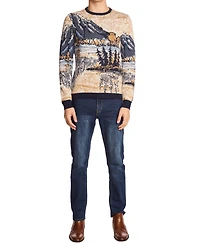 Paisley & Gray Men's Mountain Retreat Crewneck Sweater
