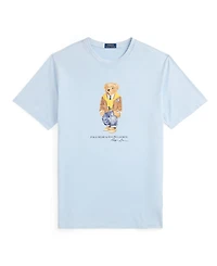 Polo Ralph Lauren Men's Big & Tall Bear Printed Short Sleeves T-Shirt