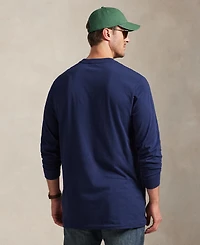 Polo Ralph Lauren Men's Big & Tall Bear Print Long Sleeves T-Shirt