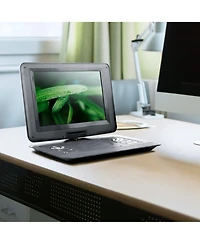Trexonic 13.3 Inch Portable Tv+Dvd Player with Color Tft Led Screen and Usb/Hd/Av Inputs