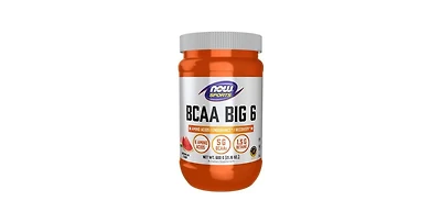 Now Foods Bcaa Big 6, Watermelon Flavor 600 Grams