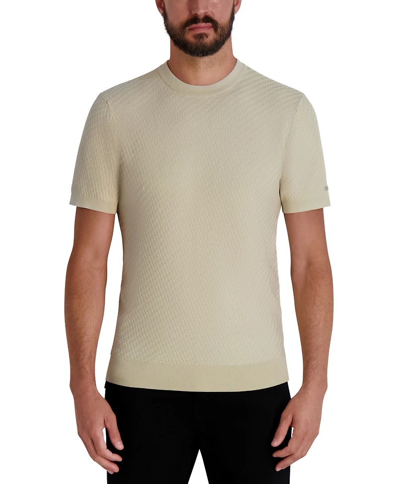 Karl Lagerfeld Paris Men's Crewneck Sweater