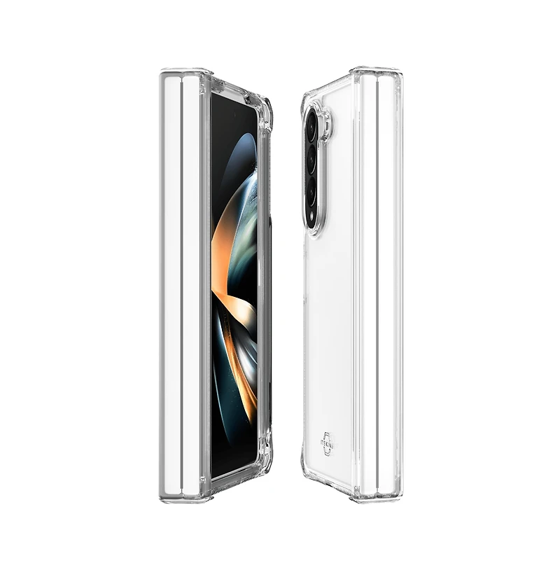 ITSkins Supreme_R Clear Hinge Case with Pen Holder for Samsung Galaxy Z Fold5