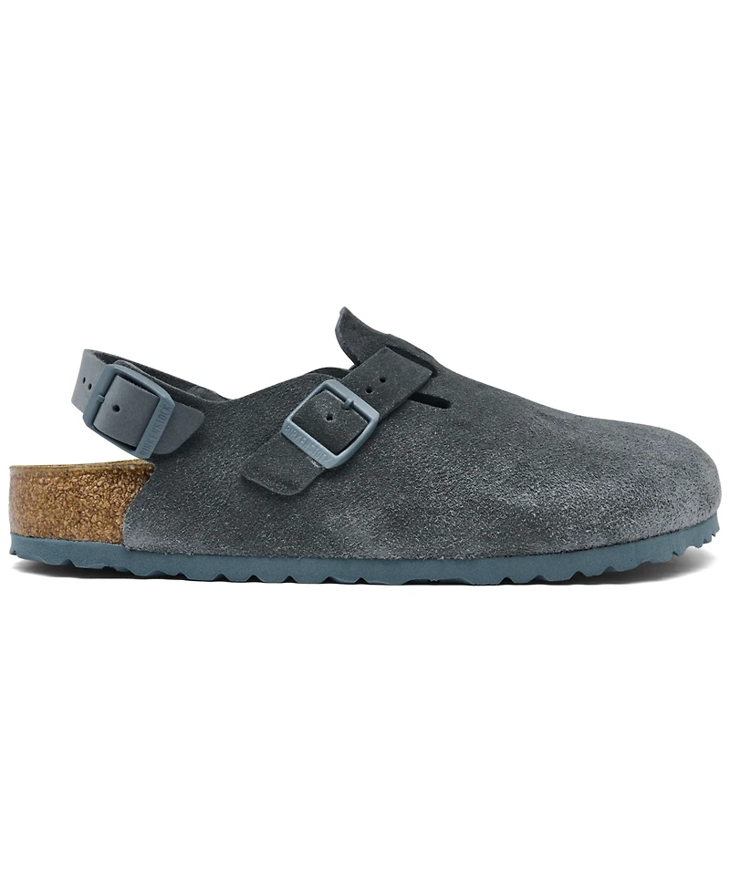 Birkenstock Men's Tokio Suede Leather Clogs from Finish Line