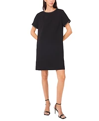 Msk Women's Short Sleeve Stud Detail Dress