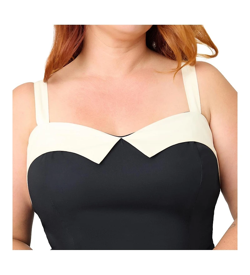 Unique Vintage Plus Rachel Swing Dress