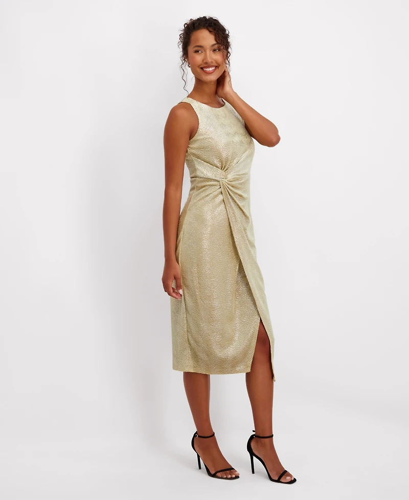 Siena Women's Foiled Sleeveless Dress
