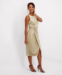 Siena Women's Foiled Sleeveless Dress