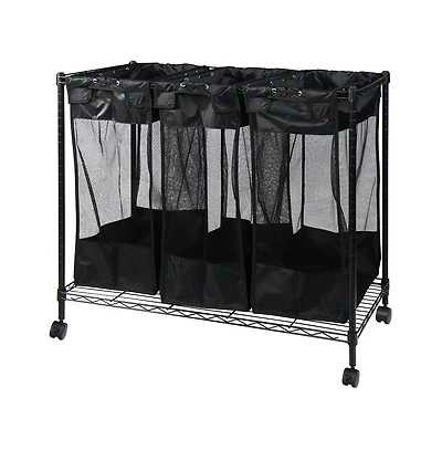 Oceanstar Triple Storage Organizer and Laundry Sorter