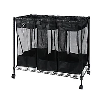 Oceanstar Triple Storage Organizer and Laundry Sorter