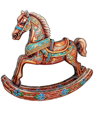 G. Debrekht Enchanting Rocking Horse Centerpiece