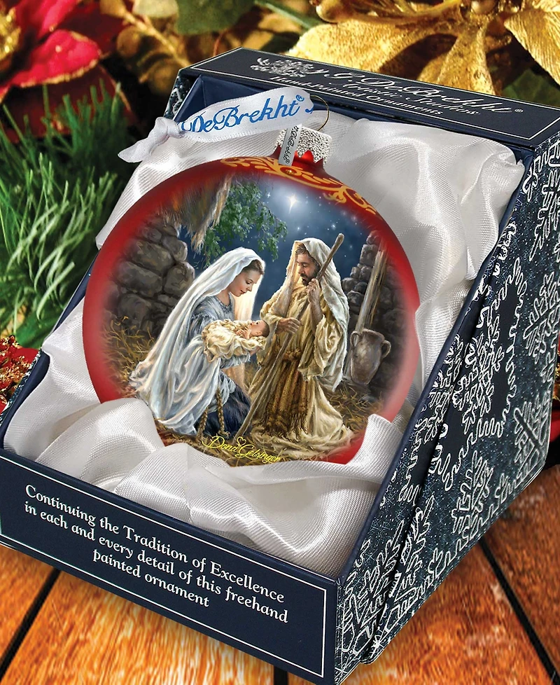 G.Debrekht Glory to God Holiday Ornament D.Gelsinger