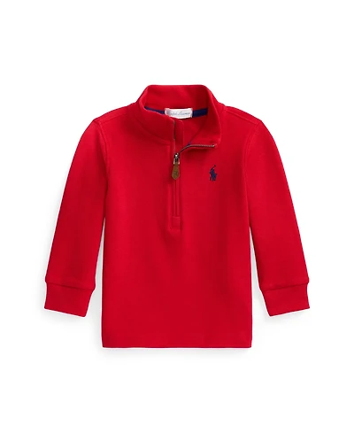 Polo Ralph Lauren Baby Boys Quarter-Zip Sweater