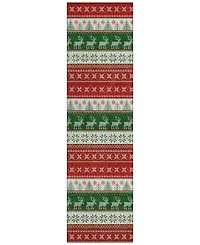 Addison Holiday Washable Indoor/Outdoor ACN1818 2'3"x7'6" Runner Area Rug