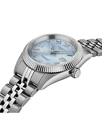 Tissot Men's Ballade Power Gray Stainless Steel Bracelet Watch, 30mm